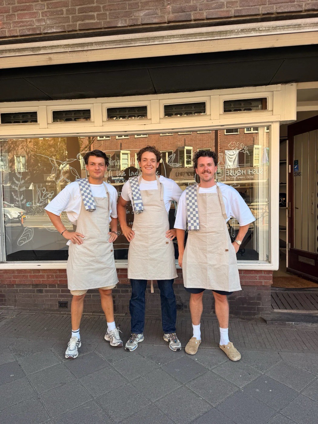 Tom, Caspar en Casper voor de zaak